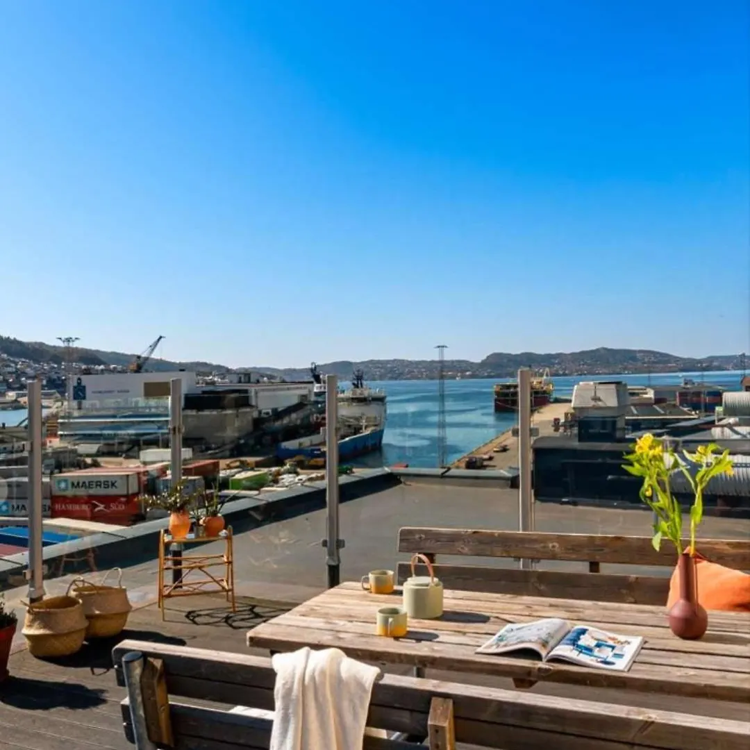 Roomsly Apartments - Bright Downtown Stay With Rooftop Terrace Bergen Norwegen